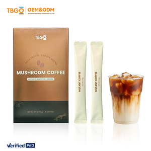 2025 TBG OEM Flavored Mushroom Coffee Power Maca Powder Energy Boost Enhancement Bebidas Café para hombres - Product Image 3