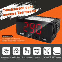 Keluaran baru 3B23 layar sentuh Sensor ganda pengendali temperatur tampilan Digital kontrol temperatur 16A termostat