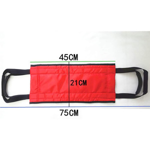 Bolsa de transferencia roja para levantar pacientes, soporte para rehabilitación de espalda - Product Image 2