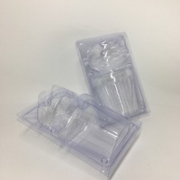 Vente en gros Boîte d'emballage personnalisé en PVC blister à bulles pour les semis de fleurs Boîte de transport en plastique en pot