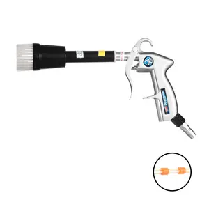 High Pressure Air Blow Gun Dry Cleaning Tool Durable Brushed Horn Cleaner