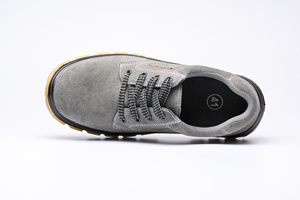 <span class=keywords><strong>Scarpe</strong></span> <span class=keywords><strong>Antinfortunistiche</strong></span> Antistatiche Antiperforazione con Punta in Acciaio, Calzature Protettive Basse da Lavoro, Fodera in Vera <span class=keywords><strong>Pelle</strong></span> <span class=keywords><strong>Scamosciata</strong></span>, Direttamente dalla Fabbrica - Product Image 5