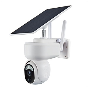 Tarjeta SIM 4G 1080P Cámara IP WIFI 8W Batería solar Seguridad Exterior PTZ CCTV Vigilancia inteligente Domo inalámbrico IP66 - Product Image 4