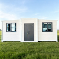 Maison conteneur préfabriquée moderne, portable, extensible et respirante, tout-en-un, pour bureau modulaire, bureau à domicile et entrepôt