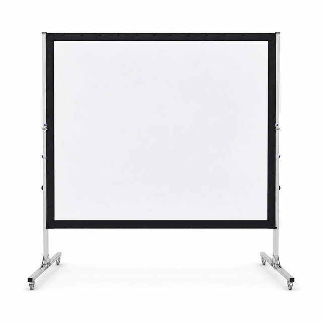 Portable Projection Screen with Stand Tripod Folding Projector Screen 4K Matte White Presentation Screen 100 120 150 Inch