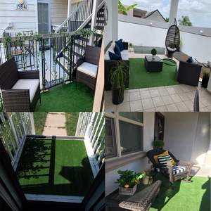 <span class=keywords><strong>Gazon</strong></span> artificiel réaliste pour jardin, <span class=keywords><strong>gazon</strong></span> synthétique pour aire de jeux, enclos pour chiens, décoratif, respectueux de l'environnement - Product Image 5