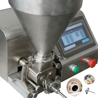 Mesin Pengisi Kue Otomatis Profesional Hanzun Small Baru, Layar Sentuh 220v, Kapasitas 500pcs/jam untuk Pembuatan Dessert