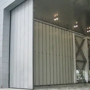 Industrie tragbare Farbe Stahl Aluminium Leichtmetall Automatische PU-Panel Schiebetür für Flughafen