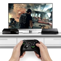 Manette de jeu filaire pour One//PC, volant de jeu, fonction turbo, gyroscope six axes, moteur de vibration - Leadingplus