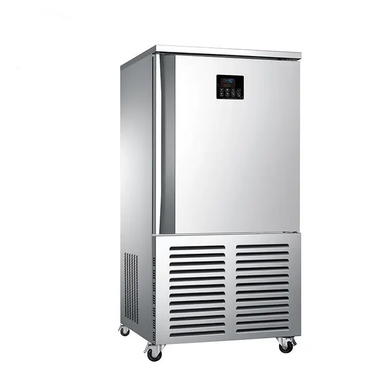 2/5/10 /15 sartenes precio de fábrica congelador rápido comercial/enfriador de congelador de choque
