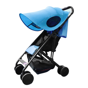 Pare-soleil universel pour poussette de bébé, installation facile, imperméable - Product Image 1