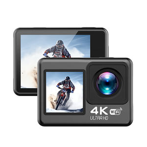 Caméra d'action sportive 4K 30fps Wifi Double écran couleur HD 2,0 pouces Ultra résistant à l'eau 30m Objectif grand angle vidéo 2000W Caméra de mouvement V8 - Product Image 5