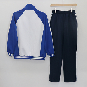 Ensembles de survêtements uniformes tricotés en PE pour garçons, uniformes scolaires africains pour l'école primaire, vêtements de sport, vente en gros - Product Image 2