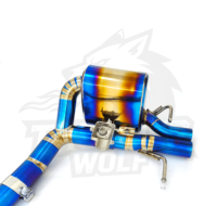 Accessoires d'échappement pour voitures de performance HT_Titanium Allyo Match 3 Valves Catback Exhaust compatible avec Mercedes-Benz W205 C63S/C63 4.0T