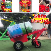 Offre Spéciale – Chariot Électrique Motorisé Certifié CE 1000 kg avec Treuil pour Adultes, Idéal pour la Vente et la Location d'Articles Gonflables