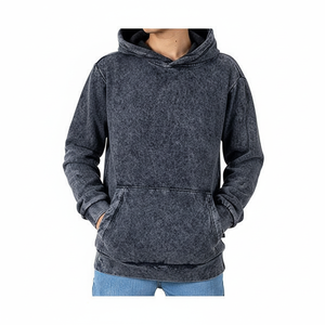 Survêtements pour hommes très demandés, effet délavé, haute qualité, personnalisables, mode et sport, col à capuche, grandes tailles pour l'hiver - Product Image 1