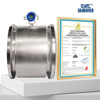 4-20mA Low Cost Irrigation Supply Water Liquid Flow Meter Electromagnetic Magnetic Flow Meter Flowmeter Water