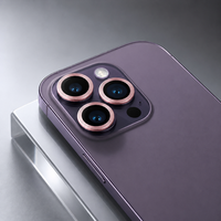Protection d'objectif en verre de haute qualité pour iPhone 15 Pro Max, film protecteur d'objectif, protection d'écran en verre de soie
