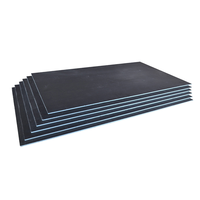 Panneau de support de carrelage XPS léger, imperméable et ignifuge, 10/12 mm, avec maille en fibre de verre et revêtement en ciment, pour murs de douche, salles de bain et cuisines