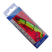Leurre dur de pêche multi-sections 95mm 7.5g à coulée lente, populaire, pour lancer longue distance, simulation de poisson-minnow