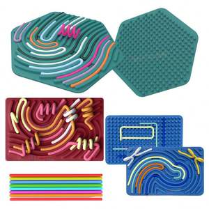 Kit de loisirs créatifs anti-stress DIY pour enfants, ensemble de jouets sensoriels, planche d'activités sensorielles en vrac, jouet sensoriel, planche d'activités pour soulager le stress et les enfants autistes - Product Image 6