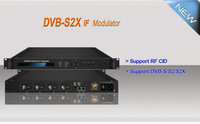 Modulateur DVB-S2X 4 ASI IP vers RF DVBS DVBS2X DVBS2 RF pour centre de diffusion numérique
