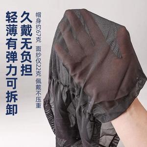 Lvxingzhe Gorra de béisbol de secado rápido para exteriores con protector facial, sombrero transpirable de ala ancha para protección solar de verano para adultos - Product Image 2