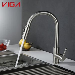 Grifo <span class=keywords><strong>de</strong></span> Cocina Moderno <span class=keywords><strong>de</strong></span> una Sola Palanca con Rociador Extraíble, <span class=keywords><strong>Manguera</strong></span> Móvil <span class=keywords><strong>de</strong></span> Acero Inoxidable - Product Image 4