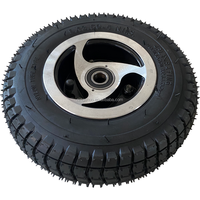 NSPM7039 vente en gros 9*3.50-4 10 pouces scooter électrique route 4 pouces jantes en alliage moyeu Go Kart Mini Quad outil de remorque voiture pneu roue