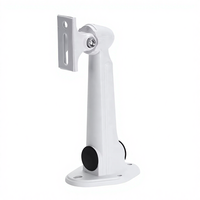 Support mural universel pour caméra CCTV en alliage d'aluminium blanc Lishen LS-1212 19 cm, directement de l'usine, pour extérieur/intérieur