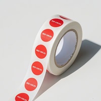 Étiquettes autocollantes en vinyle holographique imperméable de haute qualité, rouleau d'étiquettes vierges, logo personnalisé, forme personnalisée, promotions en supermarché