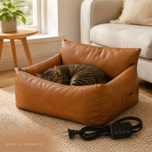 Tapis chauffant pour animaux de compagnie ZT avec panneau chauffant infrarouge lointain, pratique et confortable - Product Image 2