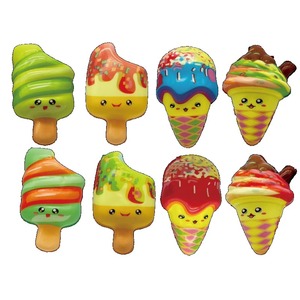 Jouets anti-stress en mousse PU de haute qualité, en forme de crème glacée colorée, à remontée lente, pour enfants - Product Image 1