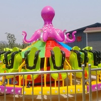 La Chine Rotary Amusement Park Ride Fournisseur Attraction Manege Carrousel Platine Danse Octopus Rides