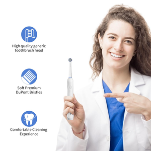 Professional Replacement <b>Head</b> for Oral Brushes, Brush <b>Head</b> Replacement & Tooth Brush <b>Head</b> with Protective Caps - Product Image 6