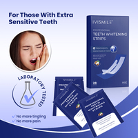 Strisce Sbiancanti per Denti OEM con Olio di Cocco, Materiale Unico Senza Perossido, Sbiancamento Professionale Sicuro per lo Smalto, Etichetta Privata