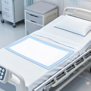Sous-couche absorbante lourde, sous-draps imperméables, coussinets d'incontinence pour l'urine, coussinets de lit pour logo personnalisé - Product Image 1