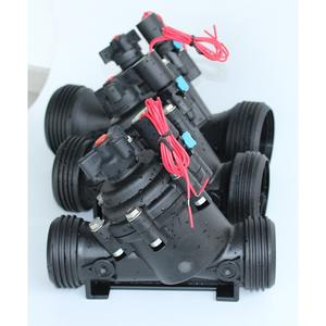 Válvula solenoide de riego de alto caudal con filtro de doble capa y control electromagnético para sistema de riego de invernaderos y campos - Product Image 1