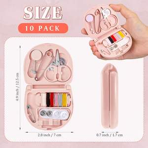 ミニソーイングキットセットポータブルトラベル折りたたみソーイングボックスカスタマイズロゴポケットソーイングツール - Product Image 3