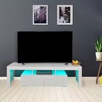 Venta al por mayor de muebles europeos modernos para el hogar, soporte de TV, muebles ajustables para sala de estar en madera de Tailandia