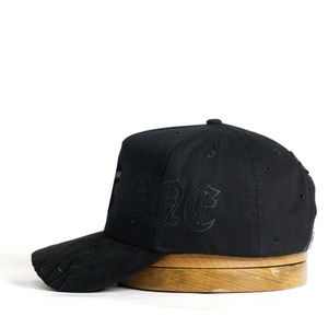 Gorras Personalizadas Sombrero Gorras 31 Gorra de Béisbol de 5 Paneles de Algodón y Gamuza con Borde con Letras en Relieve - Product Image 4