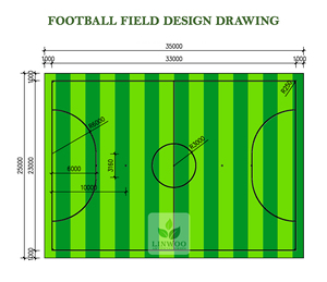 Fabricante Chino de Césped Artificial Duradero para Canchas de Fútbol, Fútbol Sala y Suelos Deportivos al Aire Libre - Product Image 4