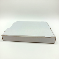 Boîtes à pizza en carton ondulé kraft, résistantes à la graisse, avec logo personnalisé, finition mate UV, qualité alimentaire, fournisseur direct d'usine SP3415.