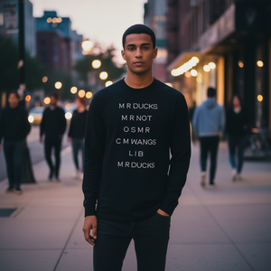 Camiseta de manga larga Mr Ducks Mr Not Osmr Cm Wangs Lib Quote - Product Image 3