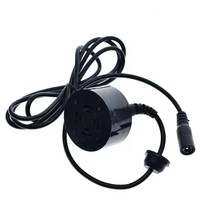 Brumisateur à ultrasons DC 24V 46mm, fontaine d'eau, atomiseur pour étang, humidificateur, tête de pulvérisation