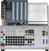 Kit de Entrenamiento de Programación PLC Adickers AZ-412 con Construcción Metálica y Accesorios Completos para Uso Educativo
