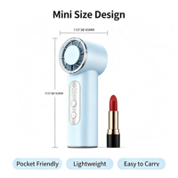 Offre Exclusive : Mini Ventilateur Portable Mignon et Lumineux pour l'Été – Cinq Ventilateurs de Poche Portables