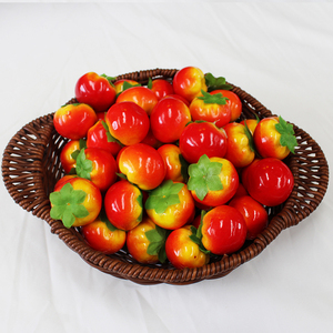 Accesorios de bricolaje para Navidad Mini frutas y verduras falsas artificiales para centros de mesa de eventos de fiesta - Product Image 2