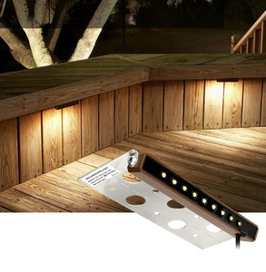 Lampes de mur de soutènement en béton de 7 pouces, éclairage paysager 3W, lampes de pavés 12V, lampes d'extérieur pour jardin, marches, murs, escaliers - Product Image 5