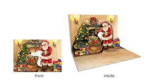 Noël bonhomme de neige festif hiver arbre de Noël décoration de vacances cadeau cartes de voeux - Product Image 6